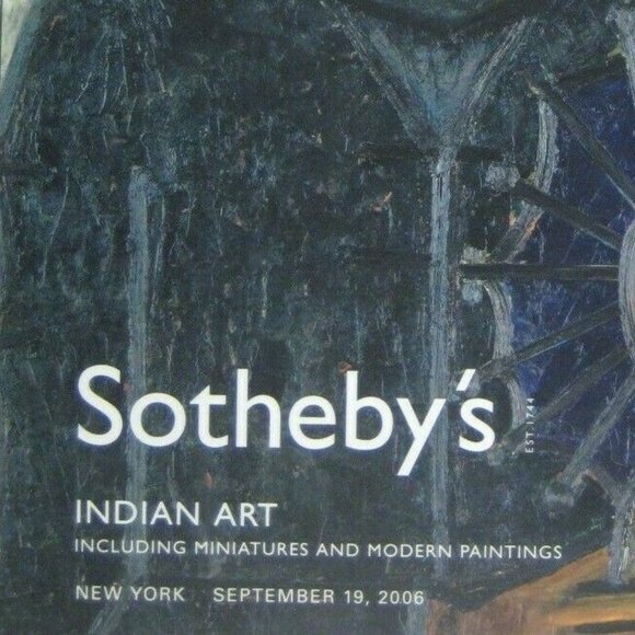 Sothebys Auction Catalog 2006 Indian Art N08222 Modern Paintings Miniatures - Picture 2 of 7